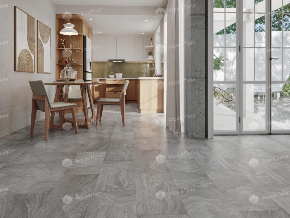 Кварц-винил Alpine floor Light Stone LVT 15-11 Хэмпшир