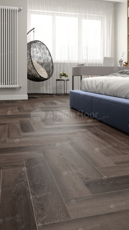 Кварц-винил Alpine floor Parquet light 13-16 Дуб Фафнир