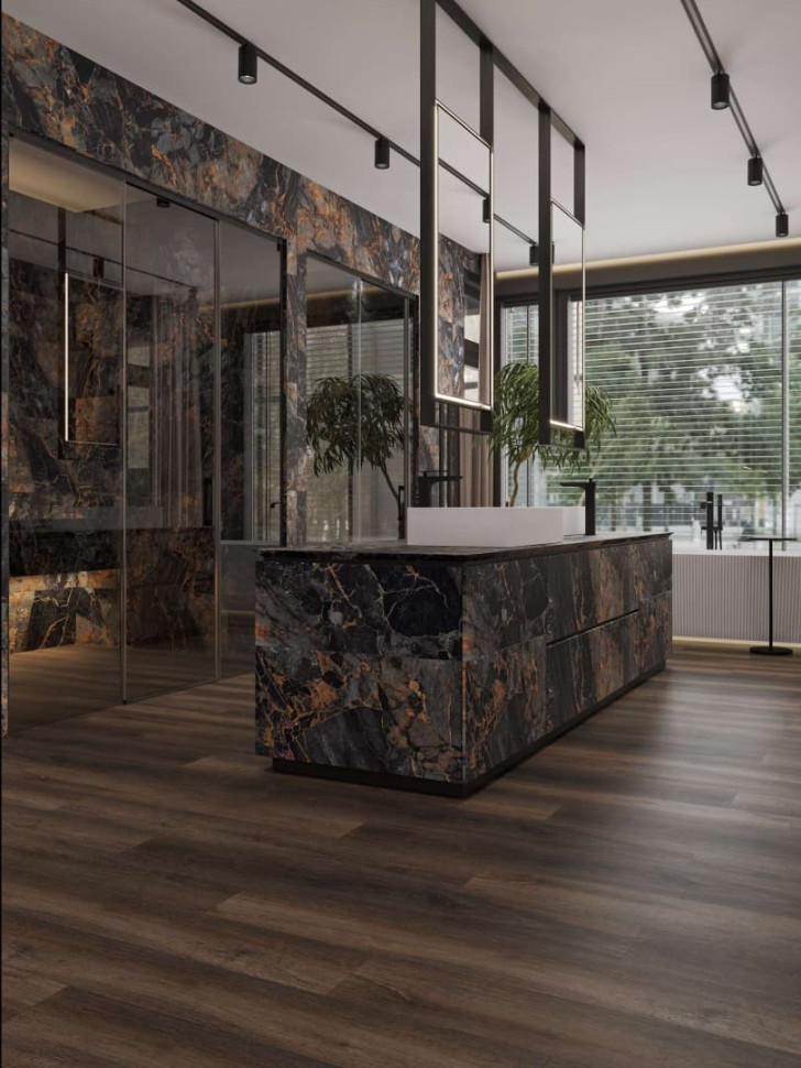 Кварц-винил Alpine floor Ультра 5-43 Дуб Левитан