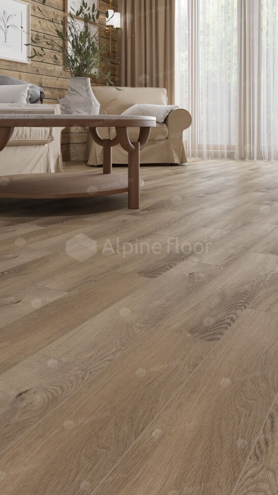 Кварц-винил Alpine floor Parquet light 13-17 Дуб Синистра