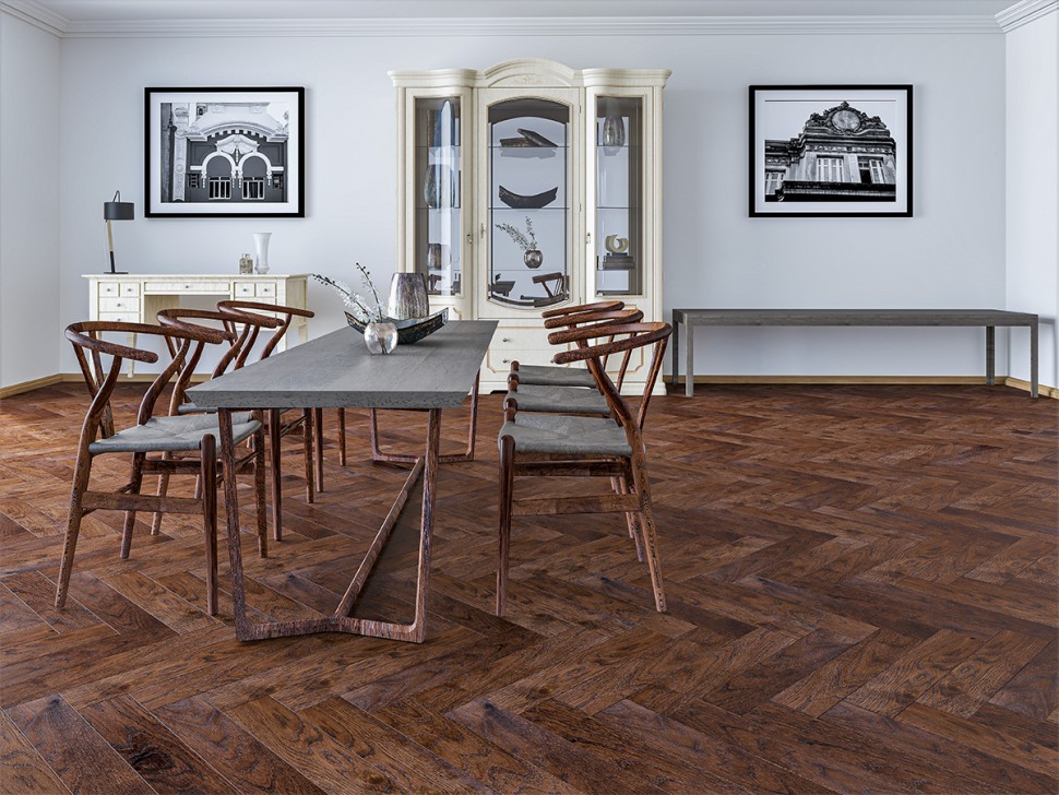 Инженерная доска Gran Parte Венеция Английская ёлка 