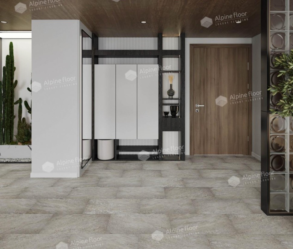 Кварц-винил Alpine floor Light Stone LVT 15-15 Шеффилд