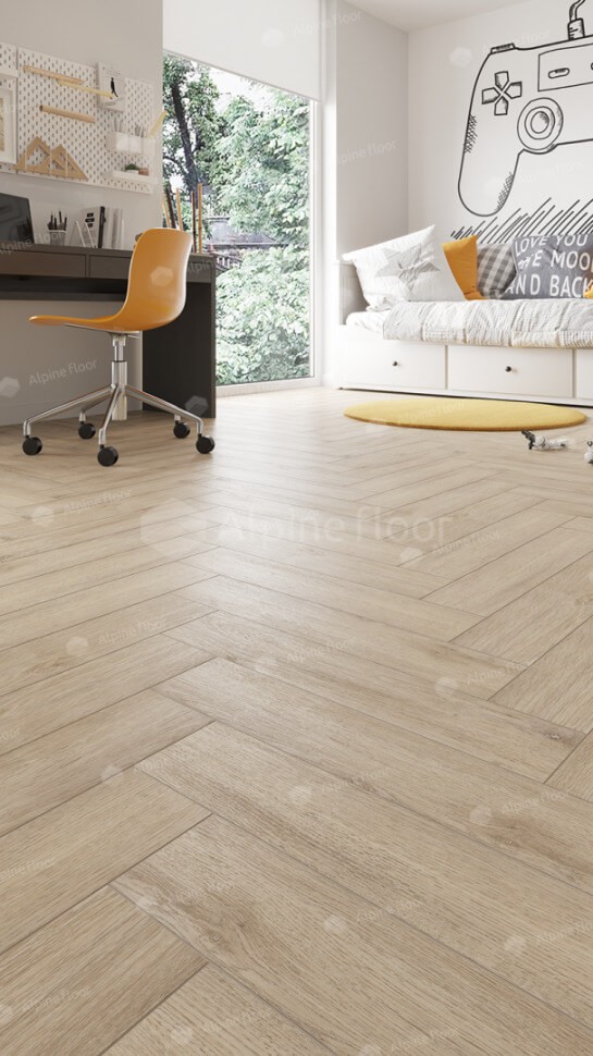 Кварц-винил Alpine floor Parquet light 13-20 Дуб Медия