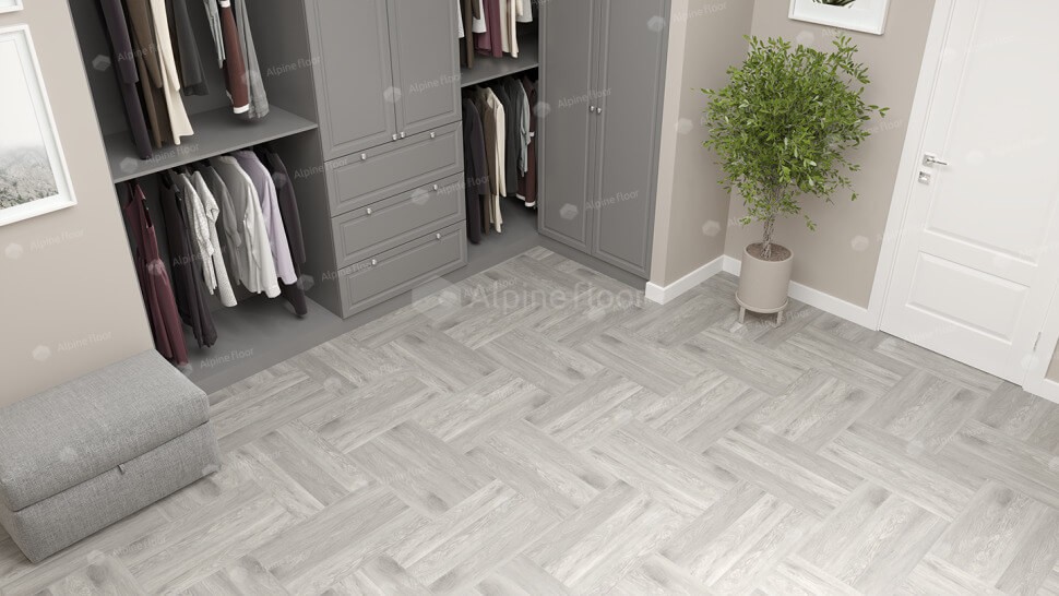Кварц-винил Alpine floor Parquet light 13-21 Дуб Полис