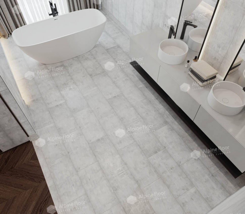 Кварц-винил Alpine floor Light Stone LVT 15-17 Сумидеро