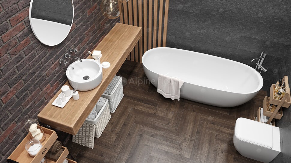 Кварц-винил Alpine floor Parquet light 13-22 Дуб Альферац