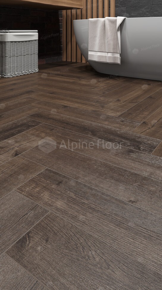 Кварц-винил Alpine floor Parquet light 13-22 Дуб Альферац