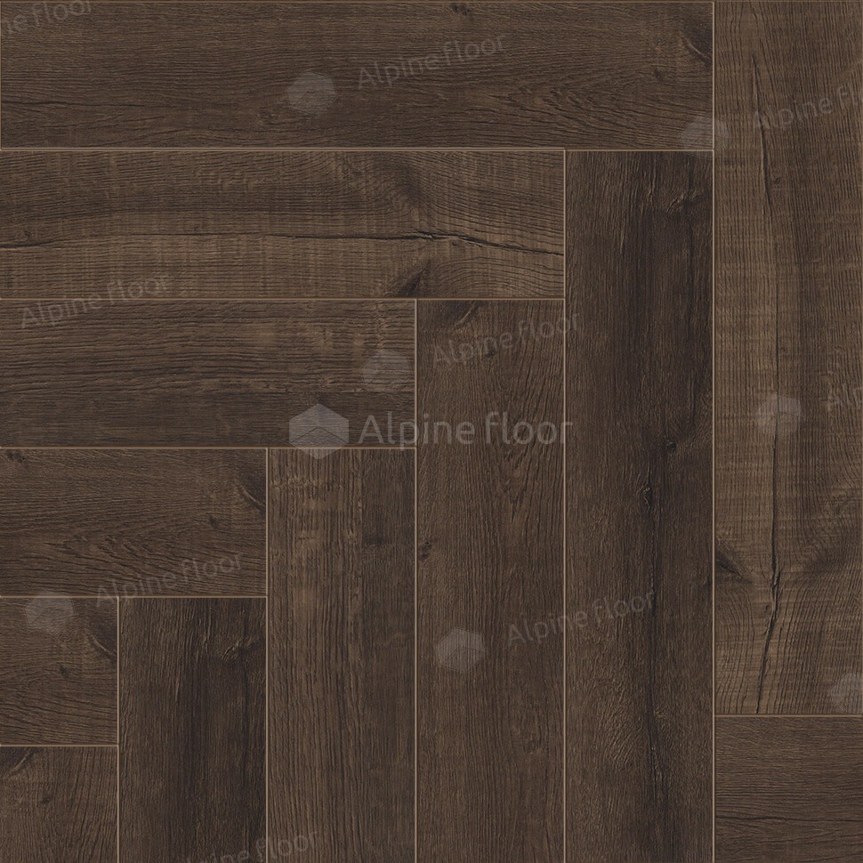 Кварц-винил Alpine floor Parquet light 13-22 Дуб Альферац