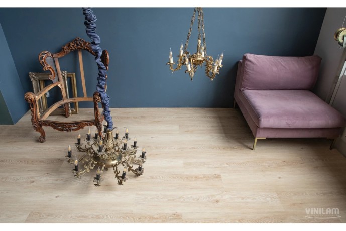 Кварц-винил Vinilam Glue Luxury 33555 Дуб Сарагоса
