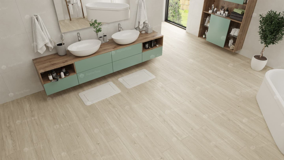 Кварц-винил Alpine floor Секвойя SPC 6-5 Секвойя Серая