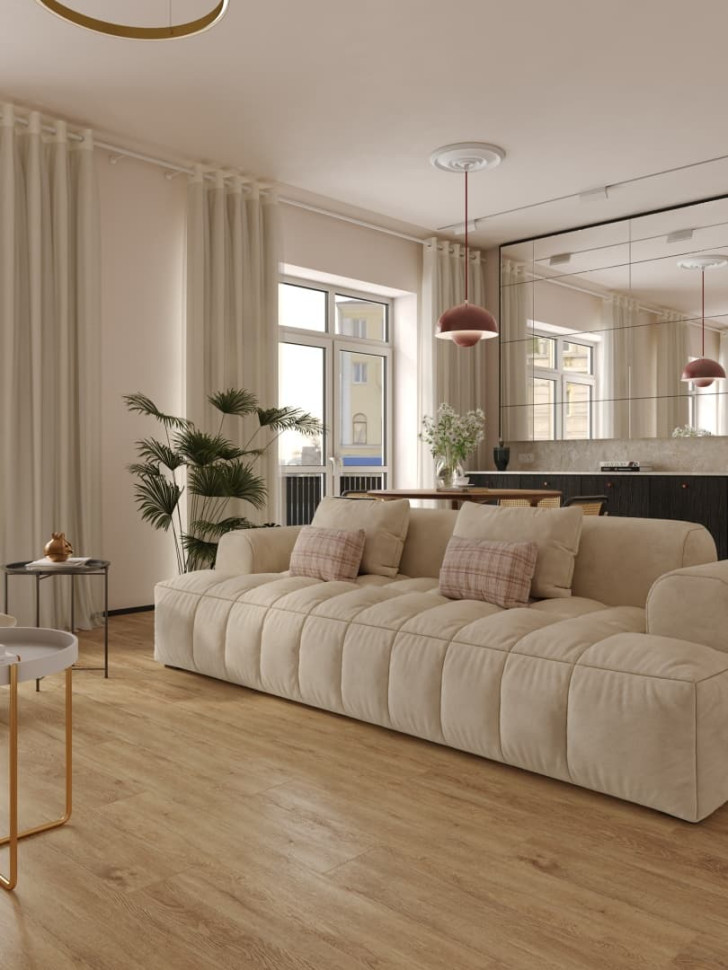 Кварц-винил Alpine floor Гранд Секвойя 5 мм 11-1008 Макадамия