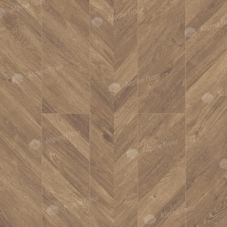 Кварц-винил Alpine floor Ультра 5-25 Французская Ёлочка