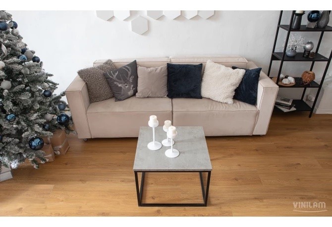 Кварц-винил Vinilam Glue Luxury 33951 Дуб Севилья