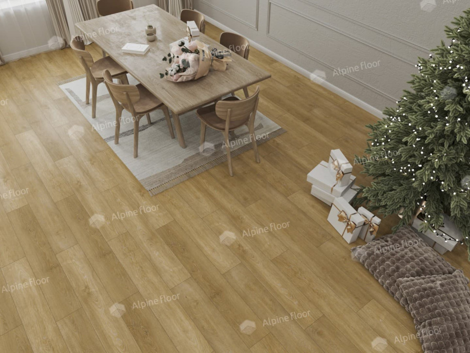 Кварц-винил Alpine floor Ультра 5-35 Дуб Итальянский