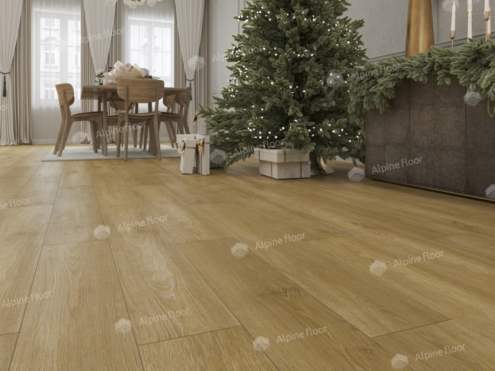Кварц-винил Alpine floor Ультра 5-35 Дуб Итальянский