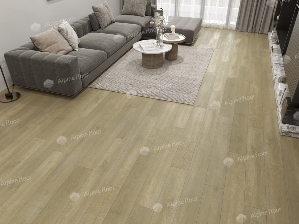 Кварц-винил Alpine floor Ультра 5-36 Дуб Скандинавия