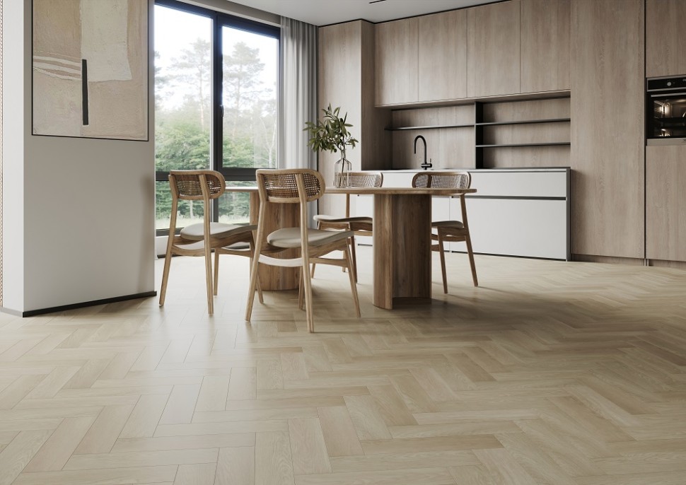 Кварц-винил Home Expert Parquet Design 44-6191-28 Дуб Английский