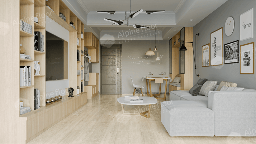 Кварц-винил Alpine floor Liberty Loose Lay 23-6 Сонома 