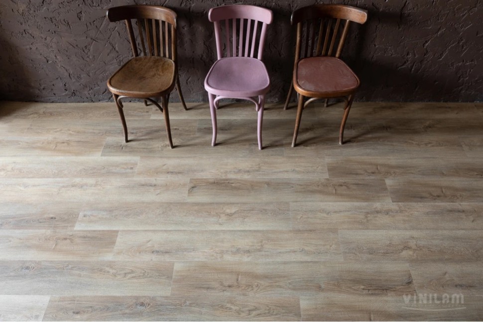 Кварц-винил Vinilam Click 15783 Дуб Амберг