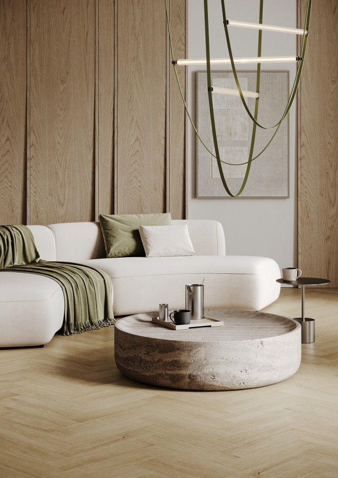 Кварц-винил Home Expert Parquet Design 44-5014-5 Дуб Капучино