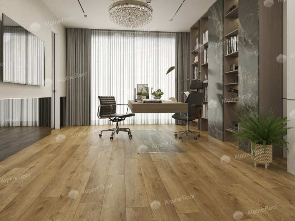 Кварц-винил Alpine floor Ультра 5-30 Дуб Цейлонский