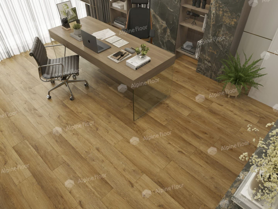 Кварц-винил Alpine floor Ультра 5-30 Дуб Цейлонский