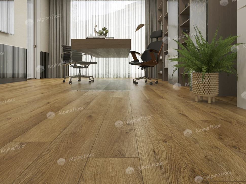 Кварц-винил Alpine floor Ультра 5-30 Дуб Цейлонский
