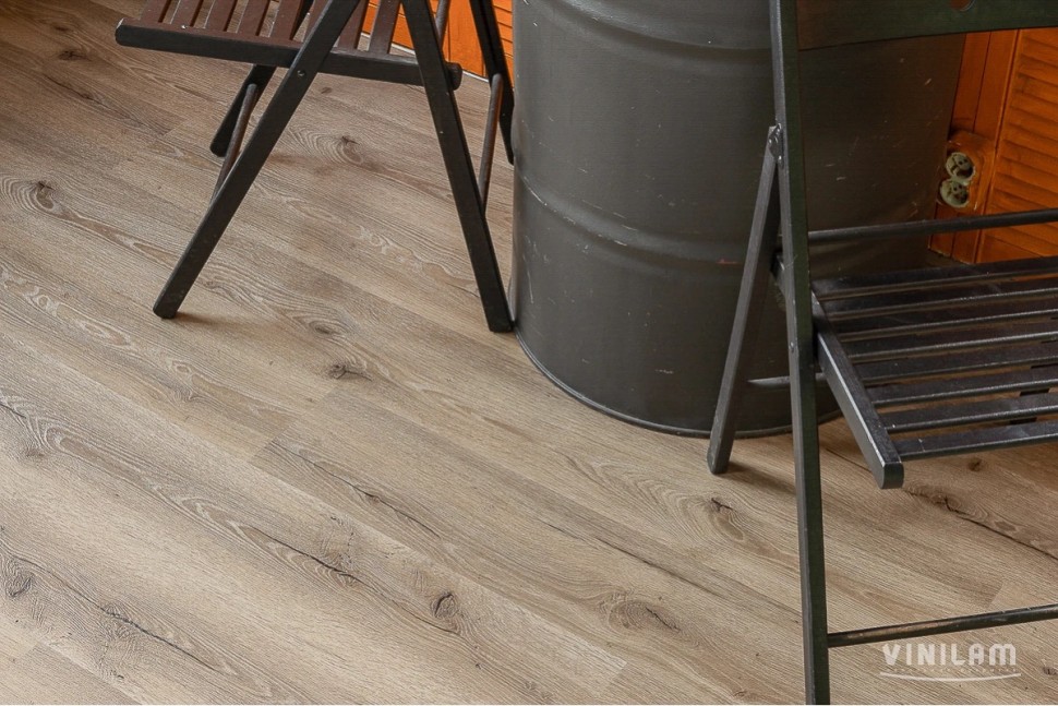 Кварц-винил Vinilam Click 8838 Дуб Дамп