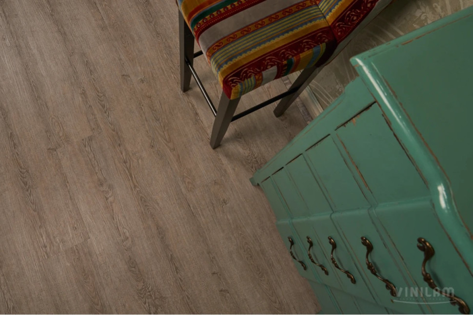 Кварц-винил Vinilam Ceramo Wood 10128 Дуб Шале