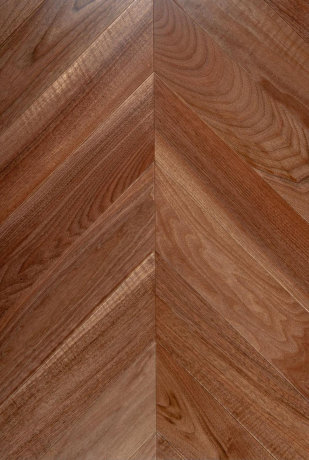 Инженерная доска Kraft Parkett Французская елка Орех американский