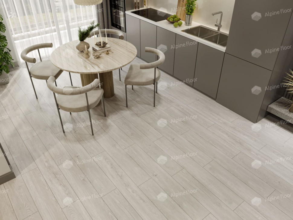 Кварц-винил Alpine floor Секвойя LVT 6-1 Секвойя Титан