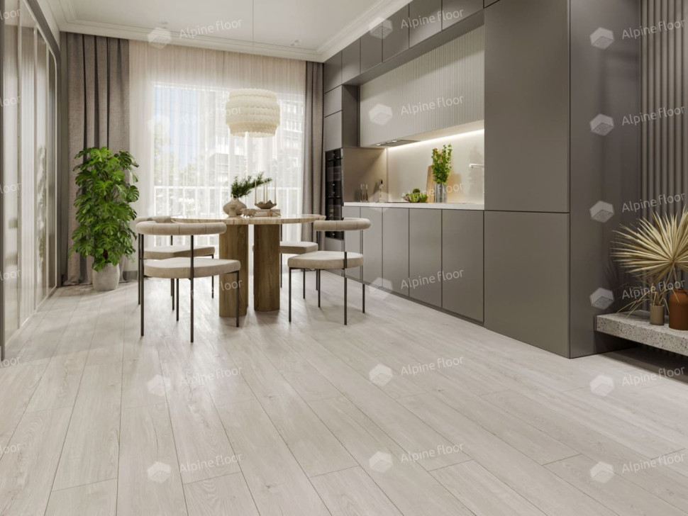 Кварц-винил Alpine floor Секвойя LVT 6-1 Секвойя Титан