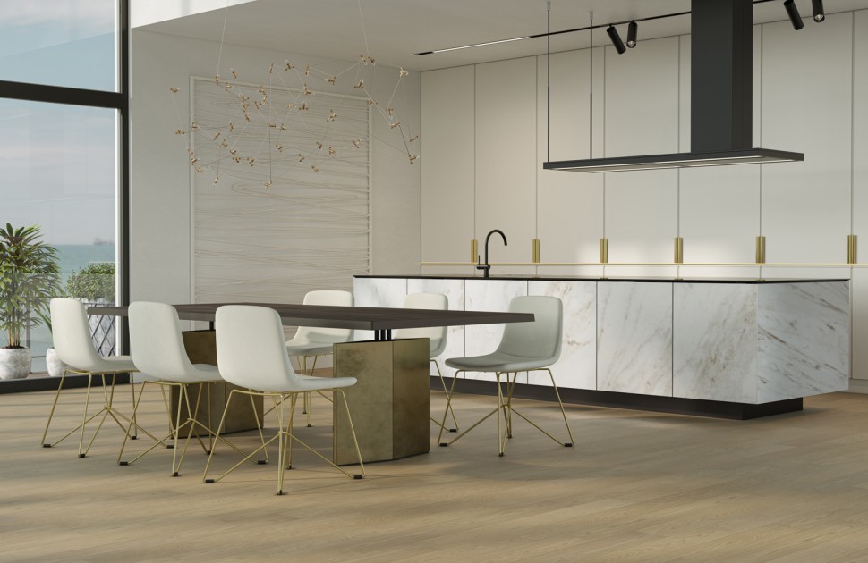 Кварцевый паркет Quartz Parquet Классик 5 мм 419 Дуб Карельский