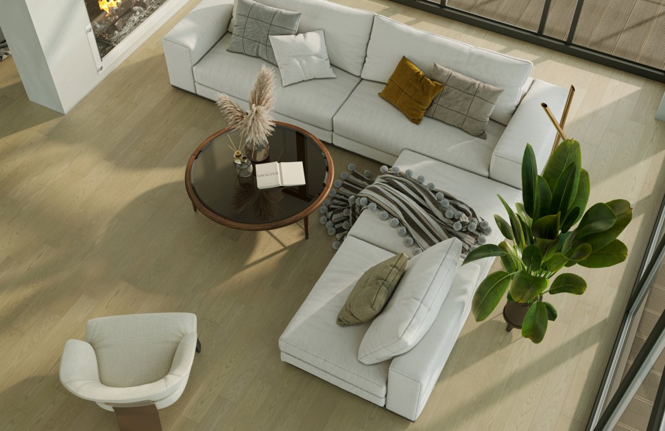 Кварцевый паркет Quartz Parquet Классик 5 мм 419 Дуб Карельский